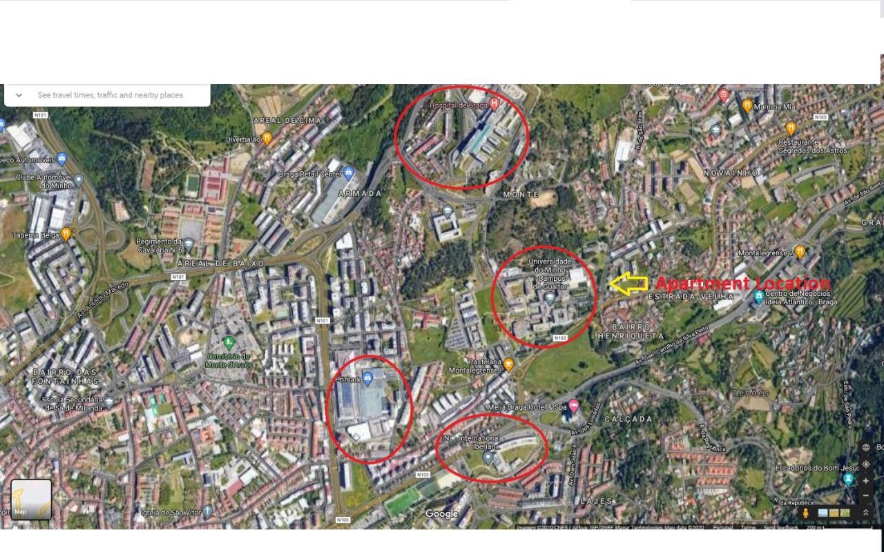 University Of Minho- Inl Campus Gualtar Apartment Braga Exterior foto